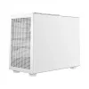 Tietokonekotelo DeepCool CH160 PLUS WH Small Form Factor valkoinen, microATX, karkaistu lasi, USB-C