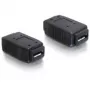 Adapteri USB Micro-A+B liitin – USB Micro-A+B liitin DeLOCK 65034 musta