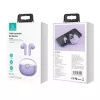(Violetti, Bluetooth Headphone 5.1) USAMS Bluetooth Headphone 5.1 Wireless TWS Earphone Touch Control Earbuds Waterproof Sport Headsets Noise Reduction