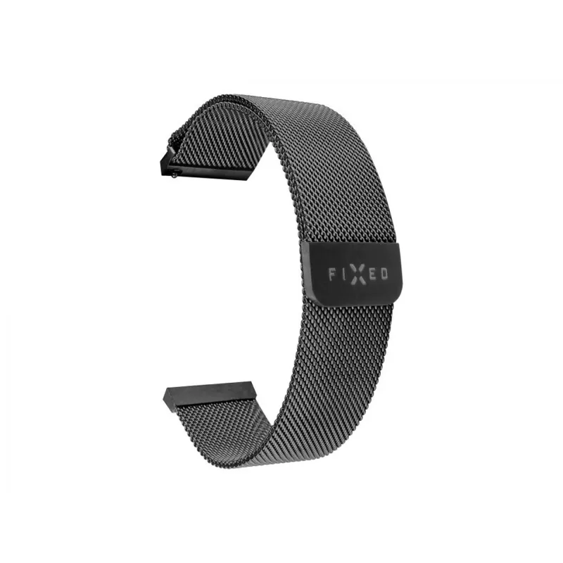 Kelloranneke FIXED Mesh Strap FIXMEST-18MM-BK 18 mm pikavaihto musta metallimesh