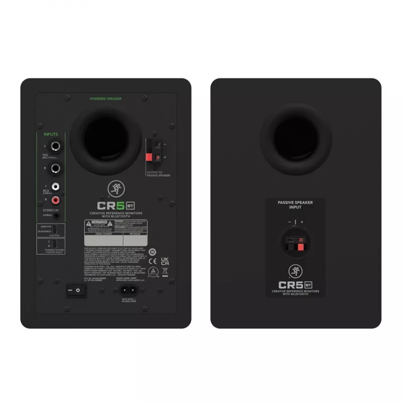 Mackie CR5 BT - aktiiviset monitorikaiuttimet Bluetoothilla