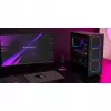 PC-kotelo TACENS MARS MC-NEBULA Midi Tower karkaistulla lasilla, neljä 120 mm aRGB-tuuletinta, tukee ATX, GPU jopa 30,2 cm