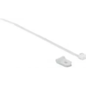 Ruuvikiinnitteinen nippuside DeLOCK 18859 nailon valkoinen 17 mm 10 kpl