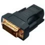 Liitin S/CONN HDMI/DVI-D (24+1) musta SI-77401