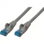 ShiverPeaks patch-kaapeli CAT6a RJ45 S/FTP 0,5 m harmaa – verkko – CAT 6a