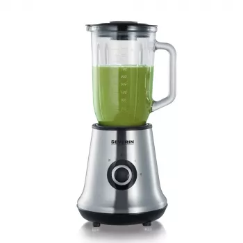 Severin SM 3734 pöytäsekoitin musta - ruostumaton teräs 1 l 500W sekoitin (SM 3734)