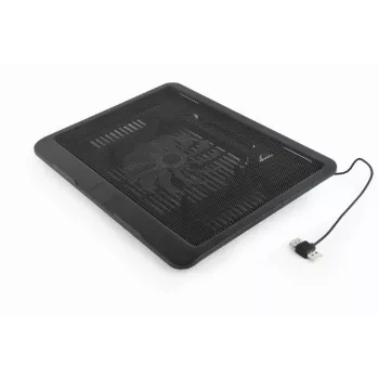 Laptop-teline Gembird NBS-1F15-04 kannettaville enintään 15 inch , musta, ABS, 330×250×25 mm