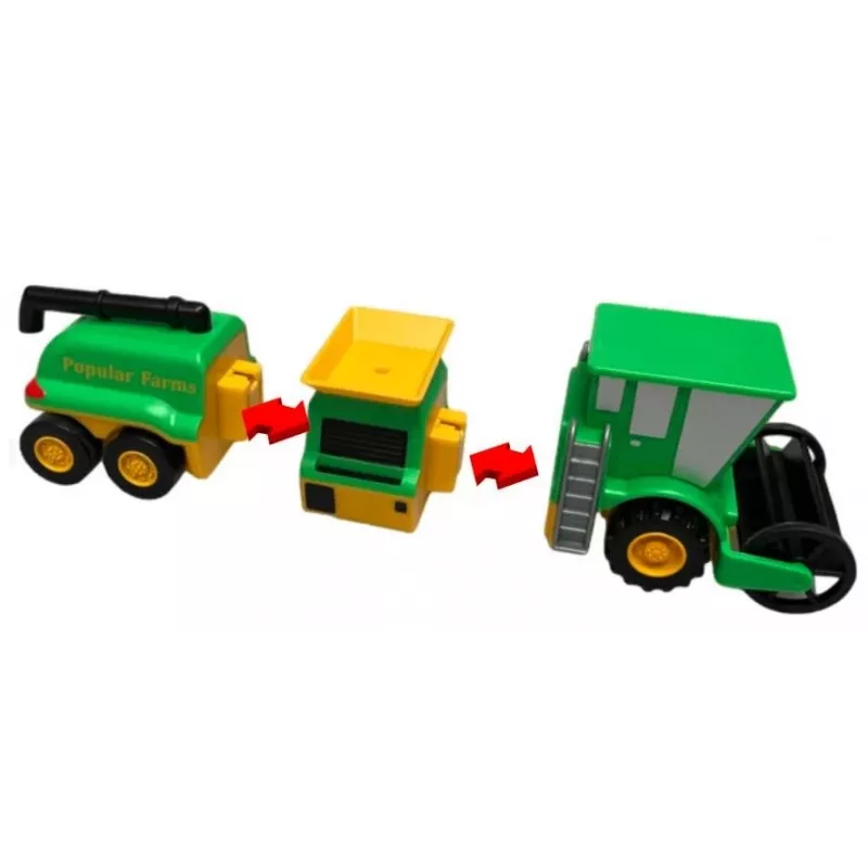 Popular Playthings - Mix or Match Vehicles Farm (kaksikielinen)