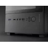 Mini-tornikotelo TACENS Mars Gaming MC-SE2 — Mini-ITX / Micro-ATX, musta, sivulasiseinä, pohjavirtalähde, tukee 2x2,5