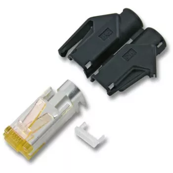 Draka UC900 - verkkokaapeli - RJ-45 (uros) - RJ-45 (uros) - 3 m - SFTP - CAT 6a - säikeinen, halogeeniton - sininen (21.05.9534)
