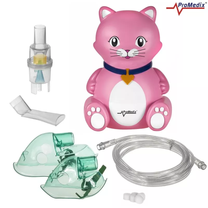 Inhalaattori-sumutin ProMedix PR-816 kompakti muotoilu lapsille, malli PR-816