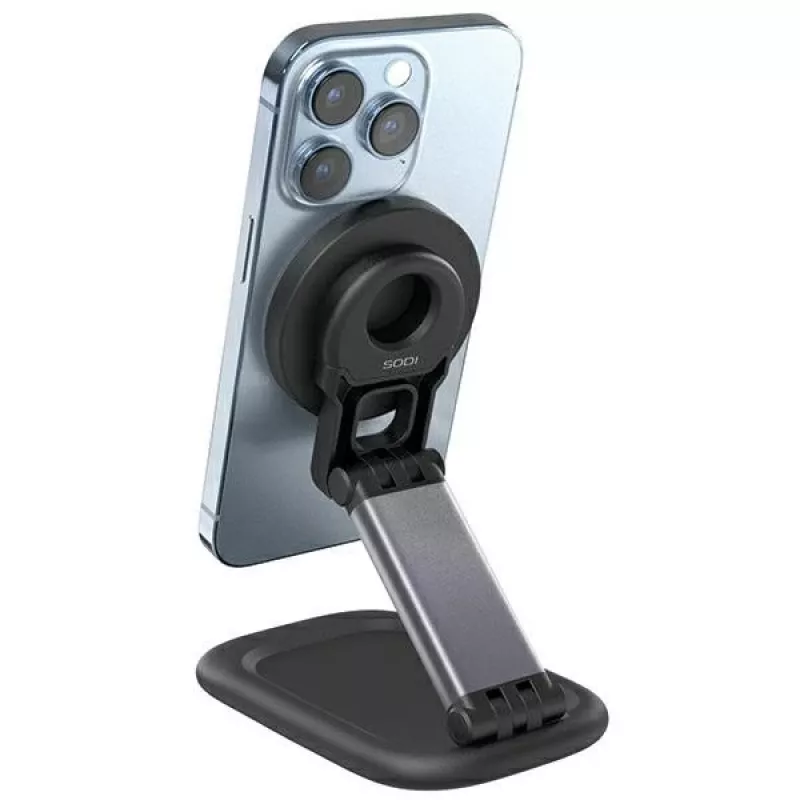 Magneettiteline SODI BM-310 musta MagSafe mobiililaitteille