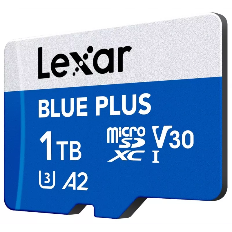 Muistikortti microSD-kortti 1TB C10 A2 U3 V30 170MB/s Blue Plus