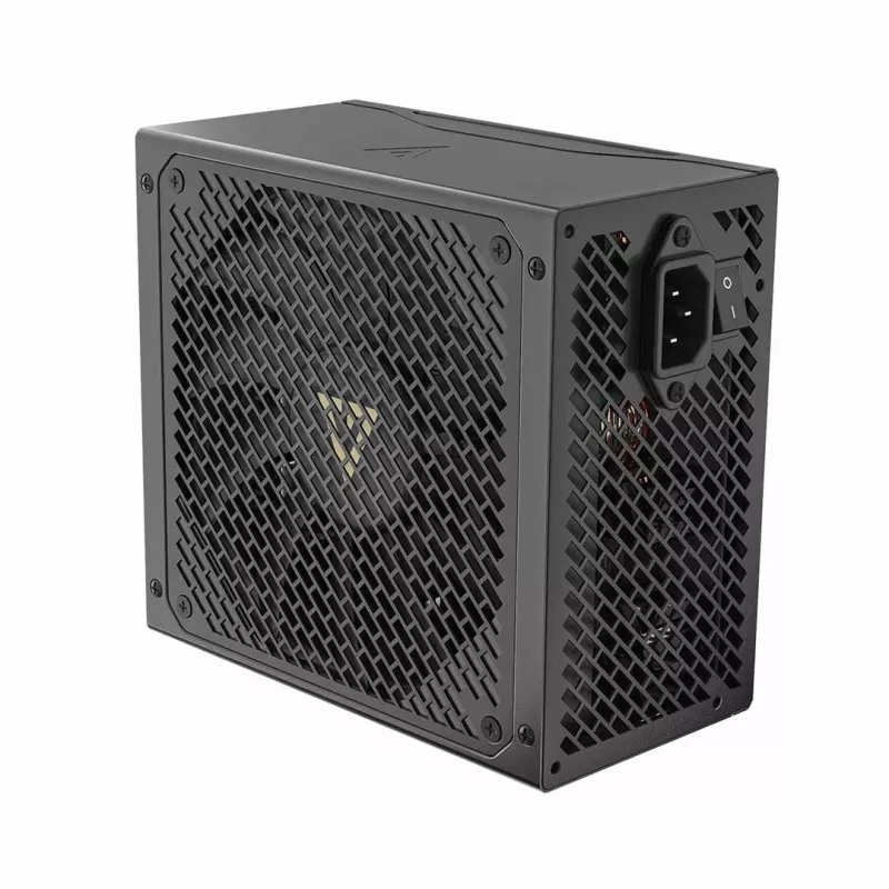 Virtalähde MODECOM VOLCANO HEX GOLD 750W, 80 PLUS Gold, ATX 3.1, modulaarinen, 14 cm tuuletin