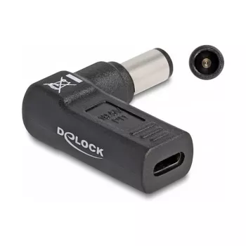 DeLOCK sovitin USB Type-C naaras Dell 7,4 x 5,0 mm uros 90° kulma