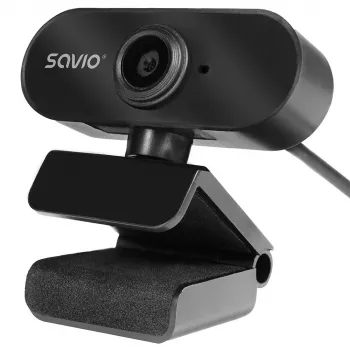 Savio CAK-04 web-kamera 720 MP 1280 x 720 pikseliä USB musta