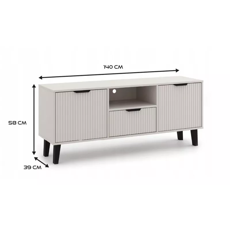 RTV SCANDI 2D1S ohut CASMERE COLOUR