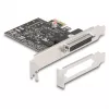 DeLOCK 66324 sisäinen RS-232 VGA -sovitin PCIe liitin musta