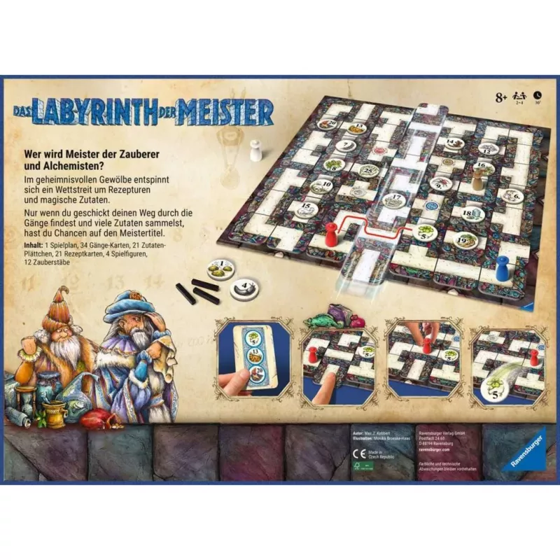 Labyrinth der Meister, lautapeli