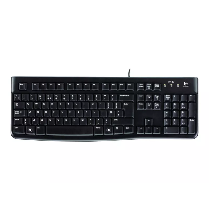 Logitech K120 johdollinen näppäimistö