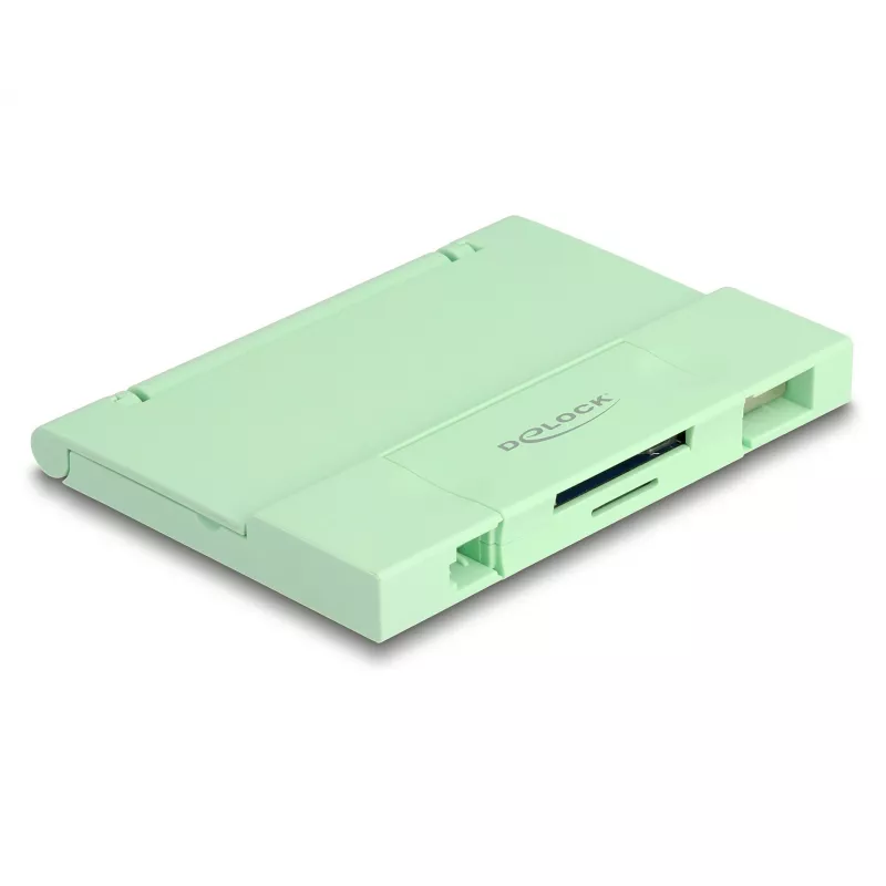 Kortinlukija DeLOCK 91015 USB 3.2 Gen 1 Type-A/Type-C minttu