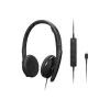 Lenovo 4XD1M45626 kuulokkeet/headset johdollinen panta USB Type-C musta