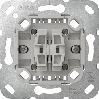 Keinupainikeosa Gira 315500 keinupainike vaihtokytkin 2f – vaihtokytkimen keinupainikeosa