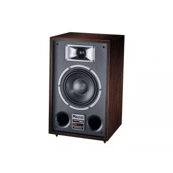 Magnat TRANSPULS 800A -kaiutinjalusta 2-tie langallinen & langaton 2×60 W, Bluetooth 5.0, HDMI, musta/ruskea
