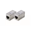 Digitus CAT 6 modulaarinen liitin, suojattu, 2 kpl, RJ-45, kultakontaktit, hopea