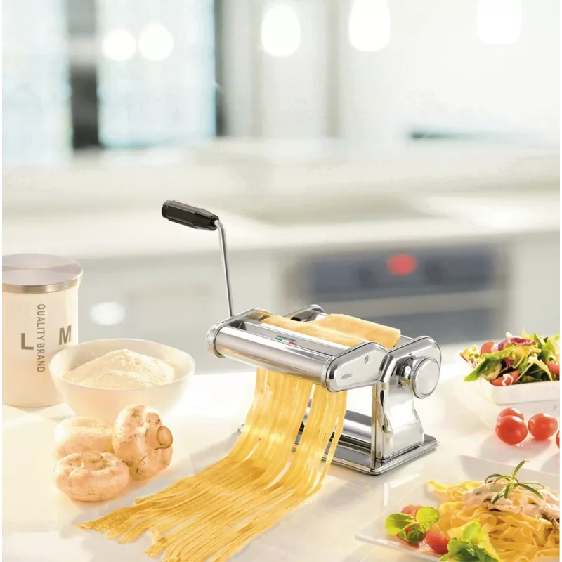 Manuaalinen pastakone GEFU PASTA PERFETTA BRILLANTE metalli ruostumaton teräs