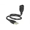 USB-kaapeli DeLOCK 35 cm USB 2.0 83498 musta
