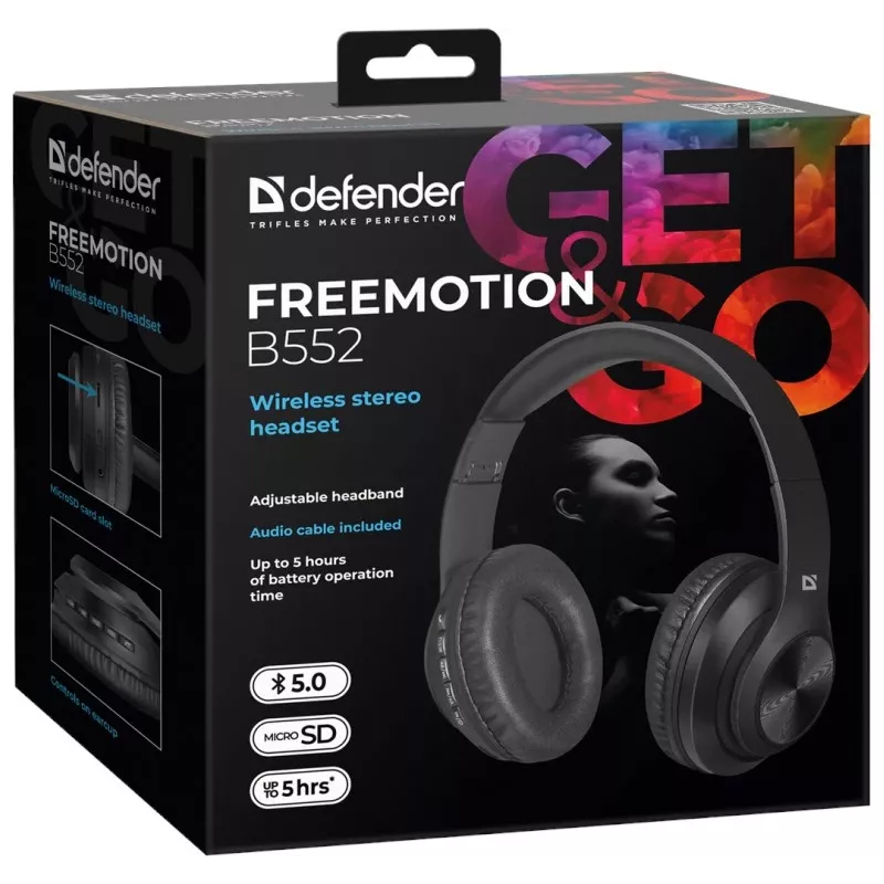 Kuulokkeet Defender FreeMotion B552