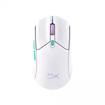 HyperX Pulsefire Haste 2 Core Wls - pelihiiri (Wht/Grn/Pur)