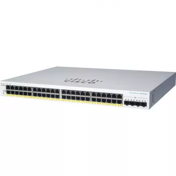 Hallittava L2 Gigabit PoE -kytkin Cisco CBS220-24P-4X — 24x 10/100/1000 RJ-45, 4x SFP+, 128 Gbit/s, 8192 MAC