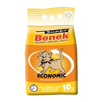 Certech Super Benek Economic - kissanhiekka paakkuuntuva 10 l