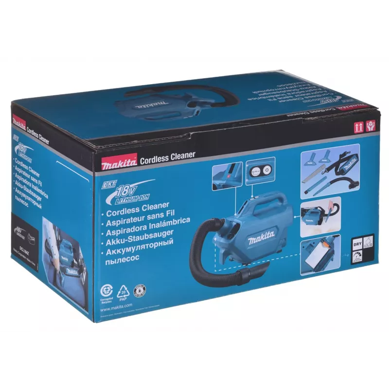 Käsipölynimuri Makita DCL184Z
