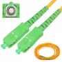 Extralink SC/APC–SC/APC yksimuotokaapeli G.657A 3 mm, 2 m