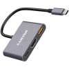 Canyon DS-4 USB Type-C -keskitin 10000 Mbit/s HDMI USB 3.2 Gen 2