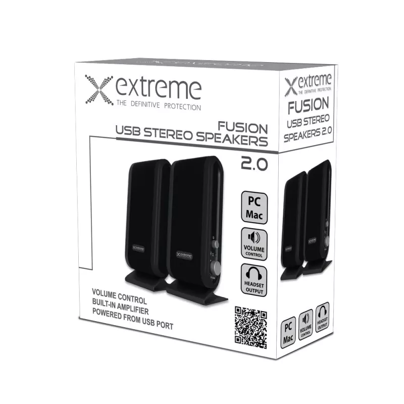 Extreme XP102 kaiutin 2.0 kanavaa 4 W musta