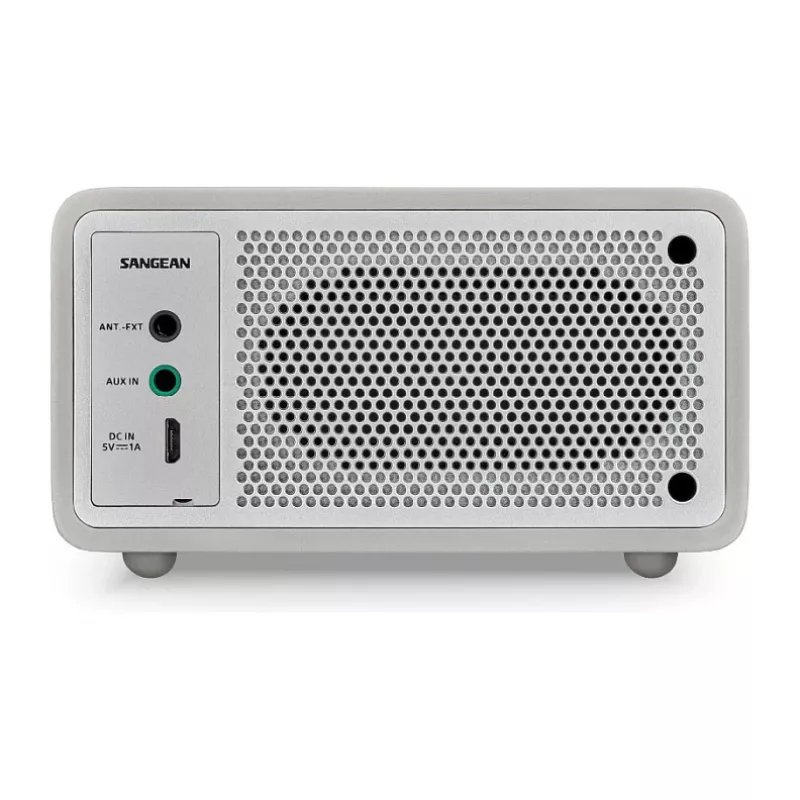 Pöytäradio Sangean DDR-7 Glacier Silver digitaalisella virittimellä ja Bluetoothilla