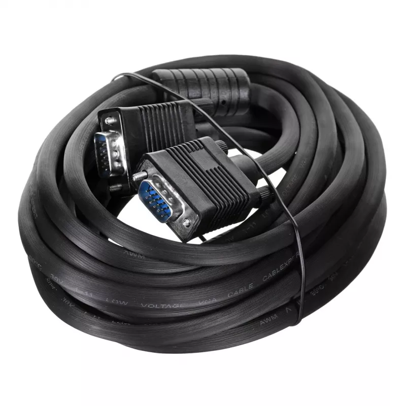 Gembird CC-PPVGA-5M-B VGA-kaapeli VGA (D-Sub) musta