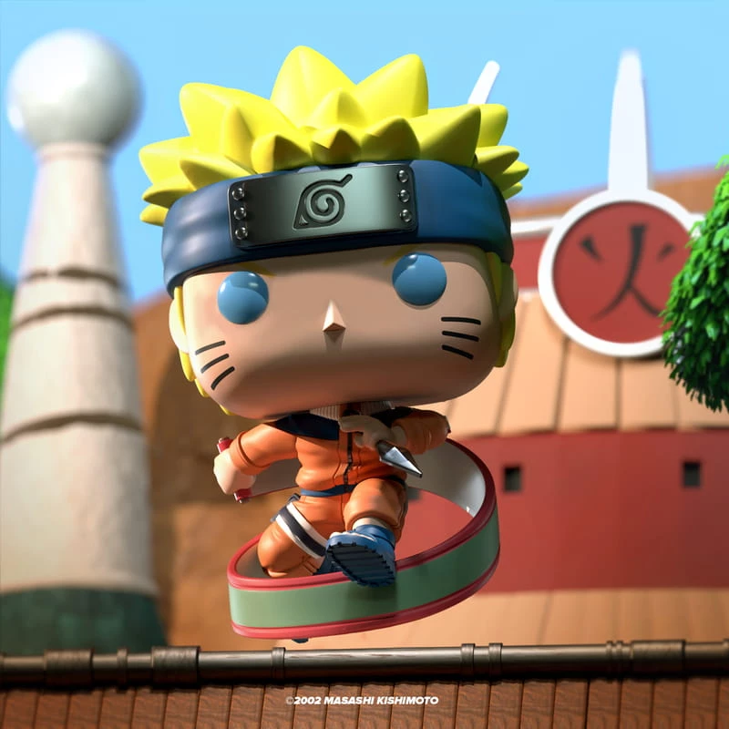 Funko POP Naruto Uzumaki ja käärö, keräilyfiguuri, anime ja manga
