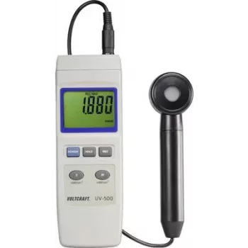 VOLTCRAFT UV-500 UV-mittari 0,002 – 19,99 mW/cm² (VC-8330305)