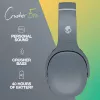 Kuulokkeet Skullcandy Crusher Evo — johdollinen & Bluetooth, harmaa, 40 h akku, USB-C, AUX, taitettava