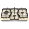 Gorenje GW6D42CLI keittotaso beige kalusteisiin asennettava 60 cm kaasu 4 vyöhykettä