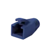 Logilink | RJ45-liittimen vedonpoistoholkki, 8,0 mm (50 kpl) | MP0035B | sininen