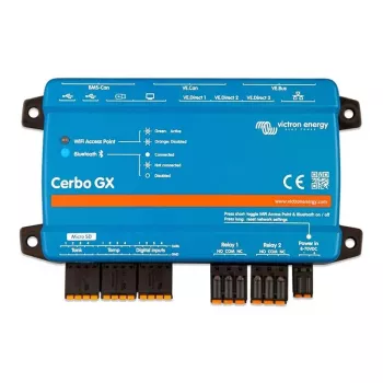 Cerbo GX MK2 Victron Energy BPP900450110 edistynyt valvontajärjestelmä etäkommunikaatiolla ja näyttötuki