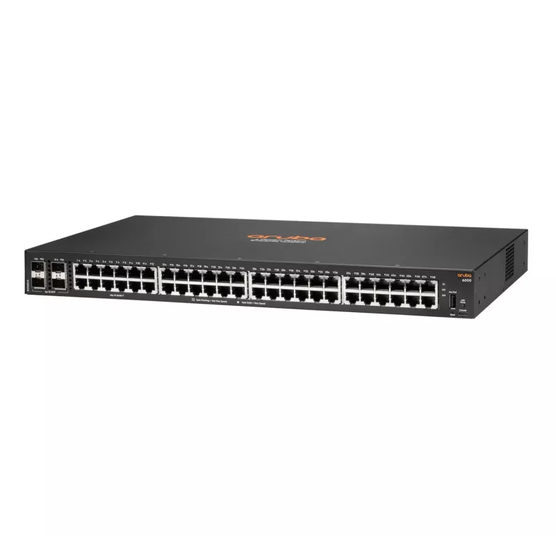 HPE Aruba Networking CX6000 52-porttinen kytkin (R8N86A) [48x Gigabit LAN, 4x SFP]