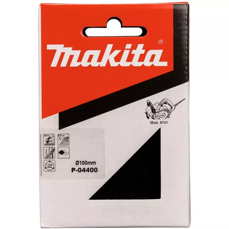 Makita P-04400 pyöreä teräslankaharja, 100 mm