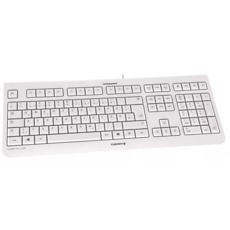 CHERRY KC 1000 näppäimistö kotiin USB sveitsiläinen asettelu harmaa